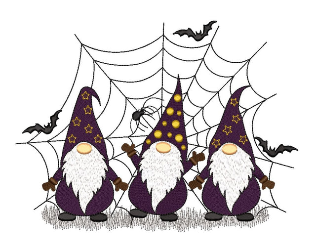 Halloween Gnomes Embroidery Design Embroidery/Applique DESIGNS Nino Nadaraia 