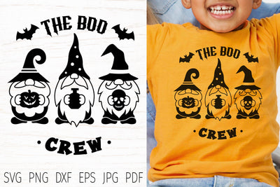 Halloween gnomes svg, gnome Halloween svg, boo crew cut file SVG Digital Rainbow Shop 