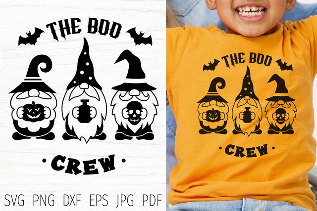 Halloween gnomes svg, gnome Halloween svg, boo crew cut file SVG Digital Rainbow Shop 
