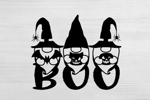 Halloween Gnomes SVG. Halloween SVG Cut File. SVG Samaha Design 