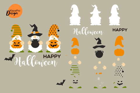 Halloween gnomes svg Happy Halloween svg file SVG Klava P 
