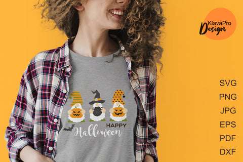 Halloween gnomes svg Happy Halloween svg file SVG Klava P 