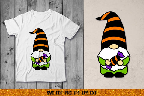Halloween Gnomes SVG,Be Scary,Gnome with Bat, Poison, Candy SVG goodfox86 