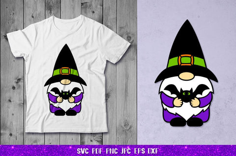 Halloween Gnomes SVG,Be Scary,Gnome with Bat, Poison, Candy SVG goodfox86 