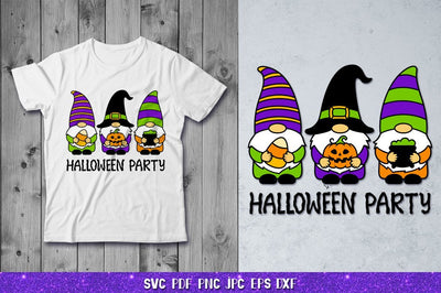 Halloween Gnomes SVG,Halloween Gnome Pumpkin,Pot,Candy Corn SVG goodfox86 