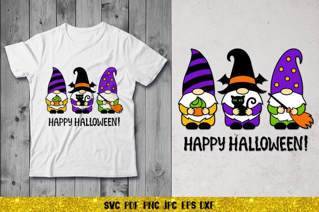 Halloween Gnomes SVG,Happy Halloween SVG,Gnome Halloween SVG SVG goodfox86 
