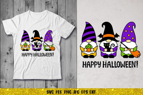 Halloween Gnomes SVG,Happy Halloween SVG,Gnome Halloween SVG SVG goodfox86 
