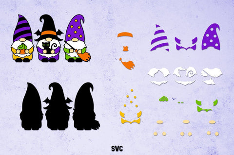 Halloween Gnomes SVG,Happy Halloween SVG,Gnome Halloween SVG SVG goodfox86 