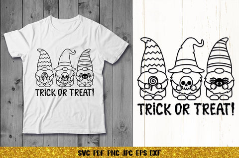 Halloween Gnomes SVG,Trick or Treat SVG,Gnome Halloween SVG SVG goodfox86 