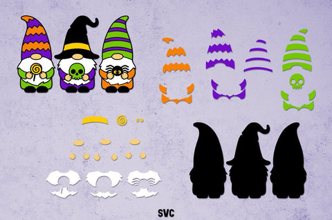 Halloween Gnomes SVG,Trick or Treat SVG,Gnome Halloween SVG SVG goodfox86 