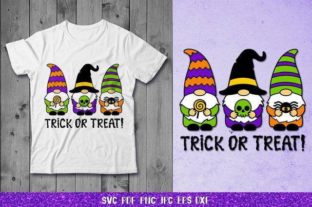 Halloween Gnomes SVG,Trick or Treat SVG,Gnome Halloween SVG SVG goodfox86 