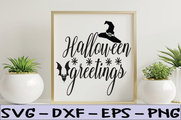 Halloween greetings SVG thesvgfactory 