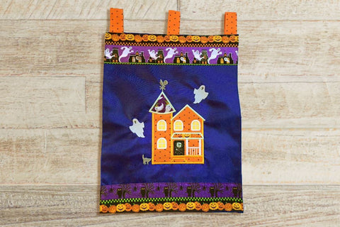 Halloween Haunted House Applique Embroidery Embroidery/Applique Designed by Geeks 