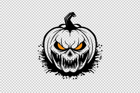 Halloween, haunted pumpkin, SVG file SVG Boertiek 