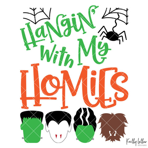 Halloween Homies SVG Kelly Lollar Designs 