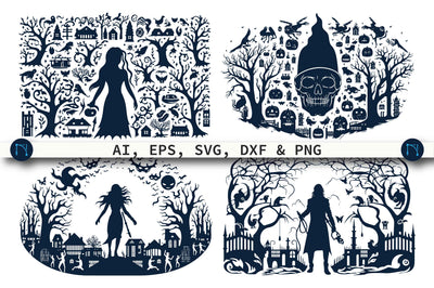 Halloween Horror Element SVG Bundle SVG MD JOYNAL ABDIN 