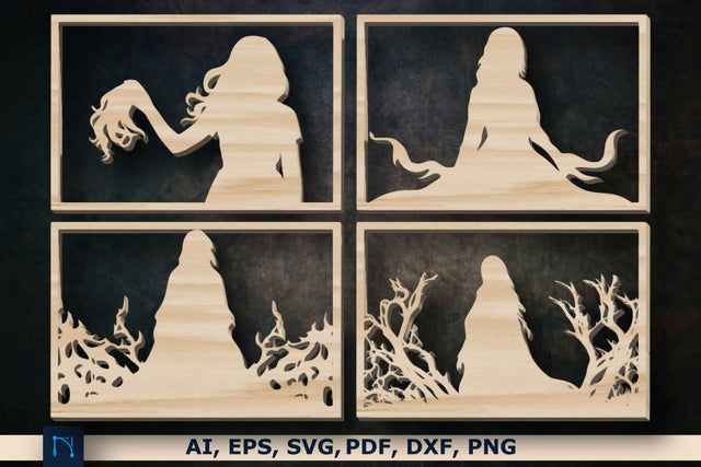 Halloween Horror Laser Cut SVG Bundle SVG MD JOYNAL ABDIN 