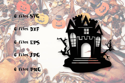 Halloween House SVG Cut Files SVG dadan_pm 