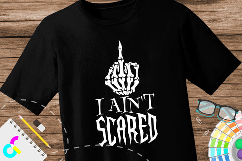 Halloween I ain't scared svg SVG Artinrhythm shop 