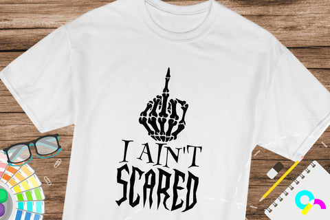 Halloween I ain't scared svg SVG Artinrhythm shop 