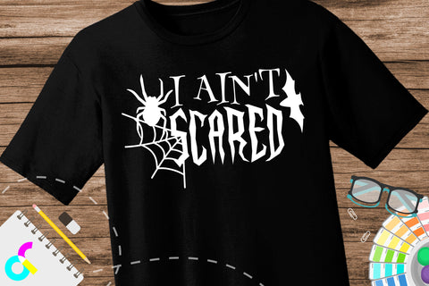 Halloween I aint't scared svg SVG Artinrhythm shop 