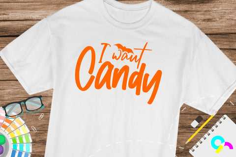 Halloween I want Candy shirt svg SVG Artinrhythm shop 