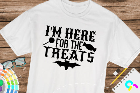 Halloween I'm here for the treats svg SVG Artinrhythm shop 