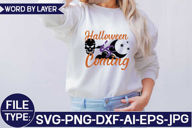 Halloween is Coming SVG Cut File SVG Studio Innate 