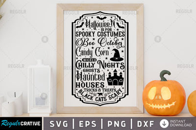 Halloween is for SVG SVG Regulrcrative 