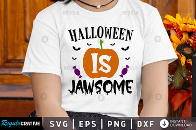 Halloween is jawsome SVG SVG Regulrcrative 