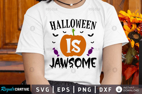 Halloween is jawsome SVG SVG Regulrcrative 