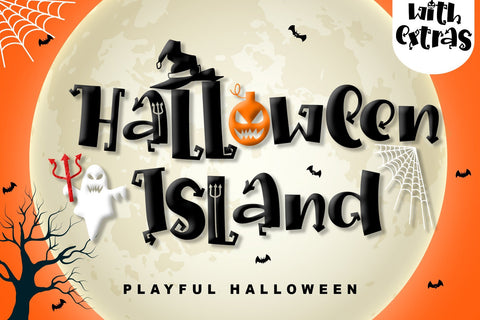 Halloween Island Font Letterara 