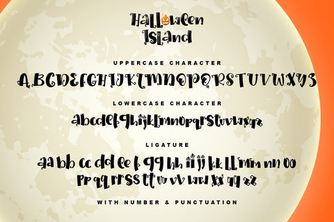 Halloween Island Font Letterara 