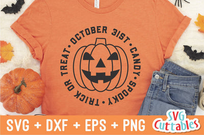 Halloween Jack O Lantern svg - dxf - eps - png - Pumpkin - Silhouette - Cricut Cut File - Digital Download SVG Svg Cuttables 