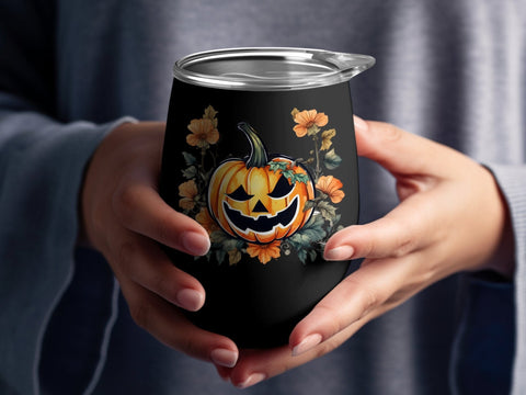 Halloween Jack O Lantern T-shirt PNG Sublimation Luvleigh Digitals 