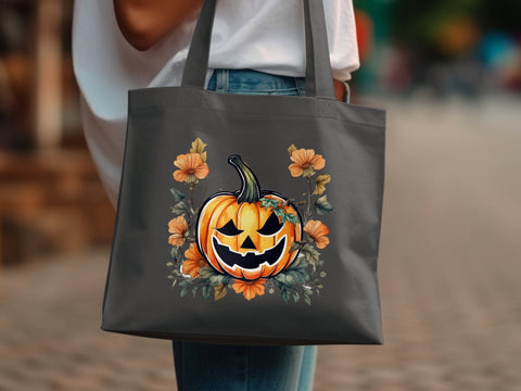 Halloween Jack O Lantern T-shirt PNG Sublimation Luvleigh Digitals 
