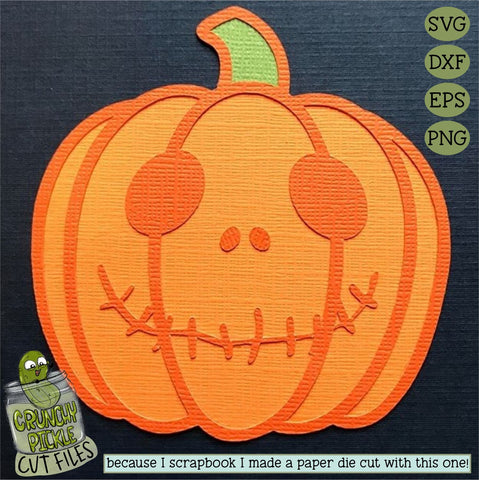 Halloween Jack O'Lantern 01 SVG Crunchy Pickle 
