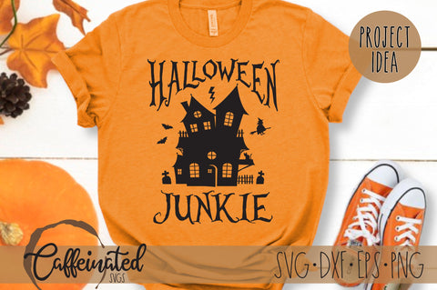Halloween Junkie SVG SVG Caffeinated SVGs 