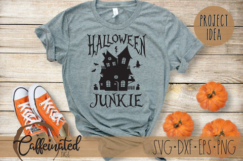 Halloween Junkie SVG SVG Caffeinated SVGs 