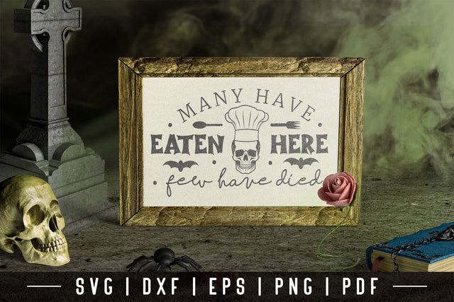 Halloween Kitchen Sign SVG Design SVG CraftLabSVG 