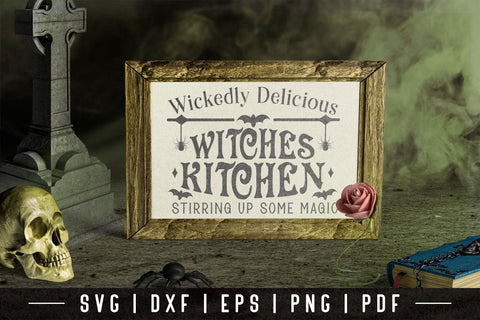 Halloween Kitchen Sign SVG SVG CraftLabSVG 