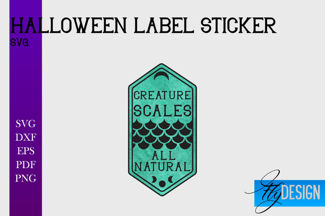 Halloween Labels Sublimation | Potion Labels | Vintage Bottle Labels Sublimation Fly Design 