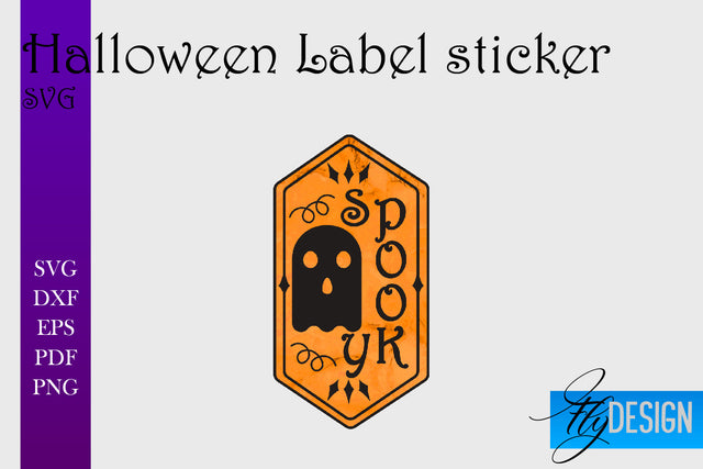 Halloween Labels Sublimation | Potion Labels | Vintage Bottle Labels Sublimation Fly Design 