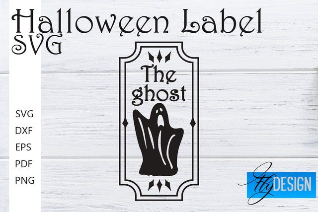 Halloween Labels SVG | Potion Labels | Vintage Bottle Labels | Halloween Apothecary Labels SVG Fly Design 
