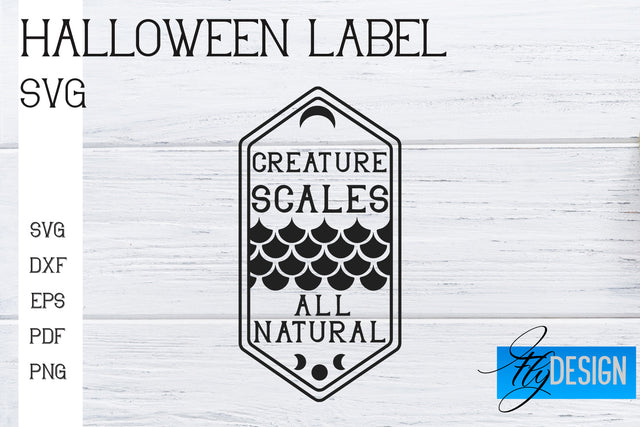 Halloween Labels SVG | Potion Labels | Vintage Bottle Labels | Halloween Apothecary Labels SVG Fly Design 
