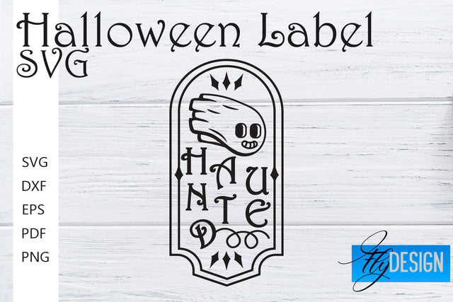 Halloween Labels SVG | Potion Labels | Vintage Bottle Labels | Halloween Apothecary Labels SVG Fly Design 