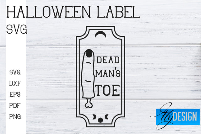 Halloween Labels SVG | Potion Labels | Vintage Bottle Labels | Halloween Apothecary Labels SVG Fly Design 