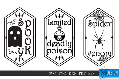 APOTHECARY LABELS Sticker by wadee