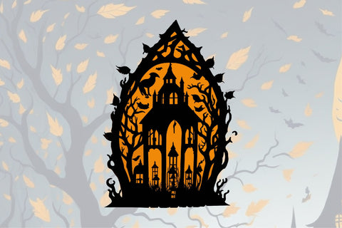 Halloween Lantern Papercut Bundle Sublimation Creativeart88 