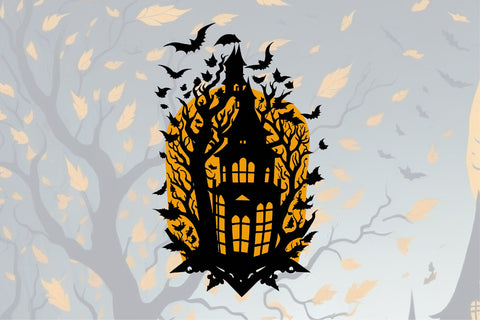 Halloween Lantern Papercut Bundle Sublimation Creativeart88 